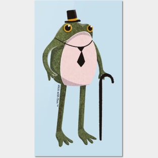 Fancy Frogson the Frog Posters and Art